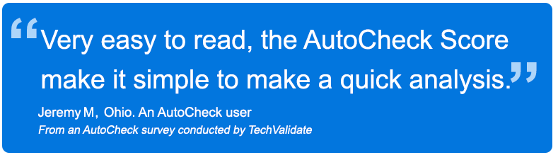 AutoCheck vs CarFax